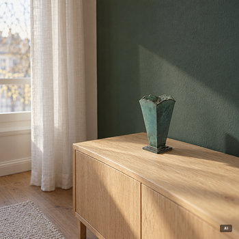 Guldsmedsaktiebolaget (GAB) vase, Swedish Grace, 1930s.