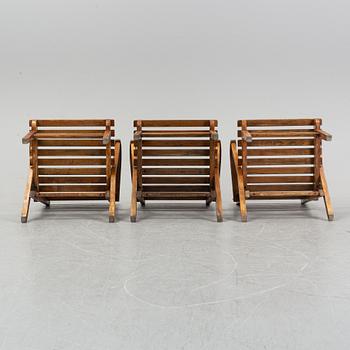 Carl Malmsten, a five garden furniture suite 'Bergshamra', Igelstaverket.