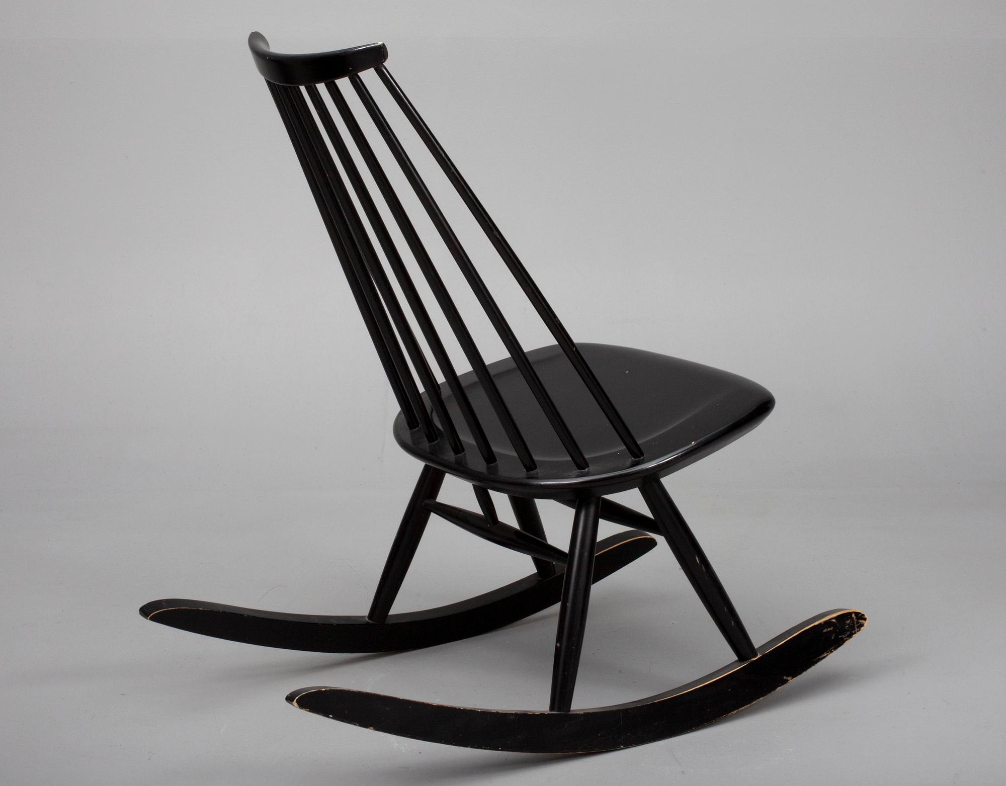 GUNGSTOL, "Mademoiselle Rocker" design Ilmari Tapiovaara, 1900-talets senare hälft.