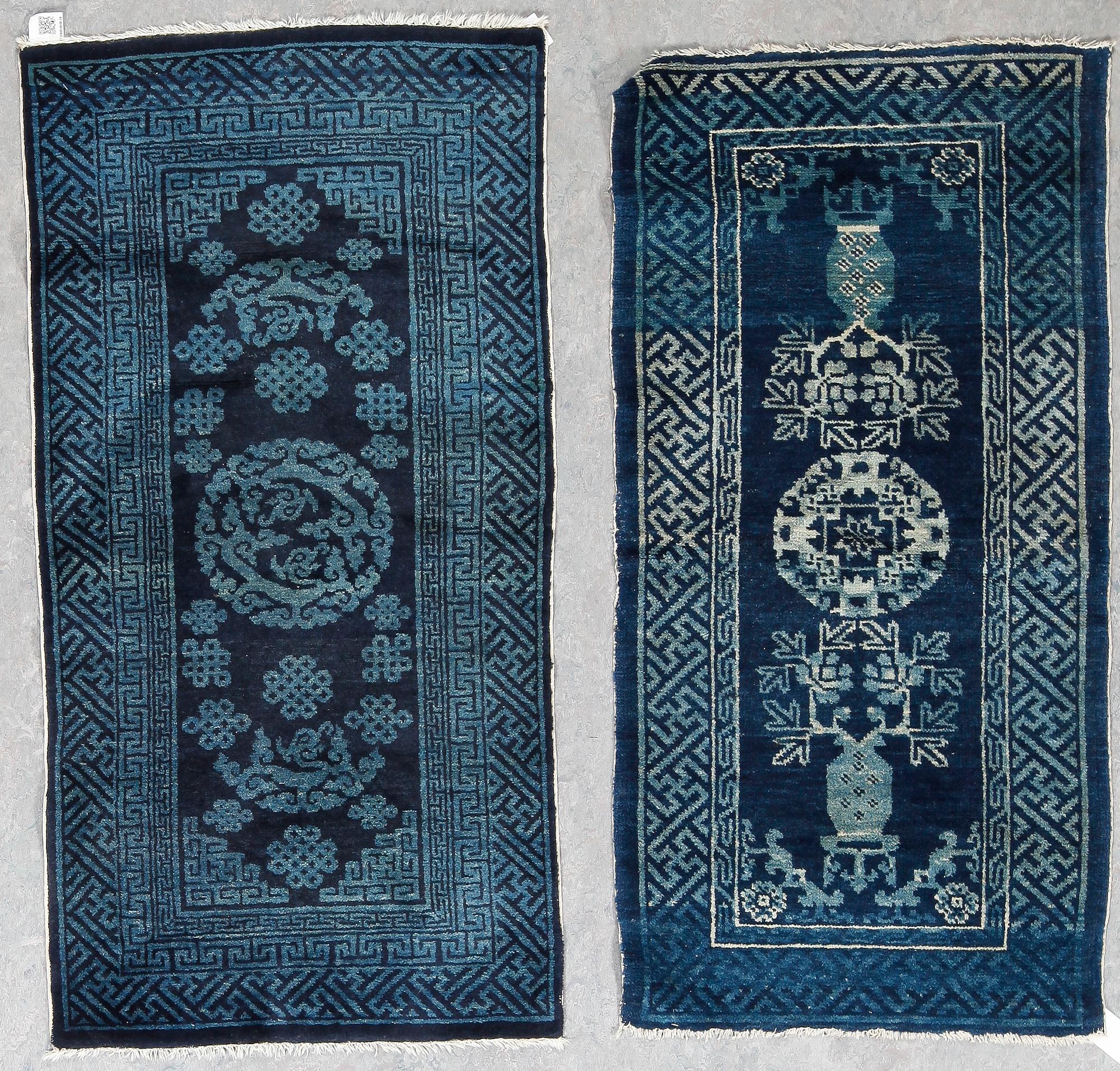 MATTOR 2 st, old Kina, ca 130x68 resp 128x64 cm.