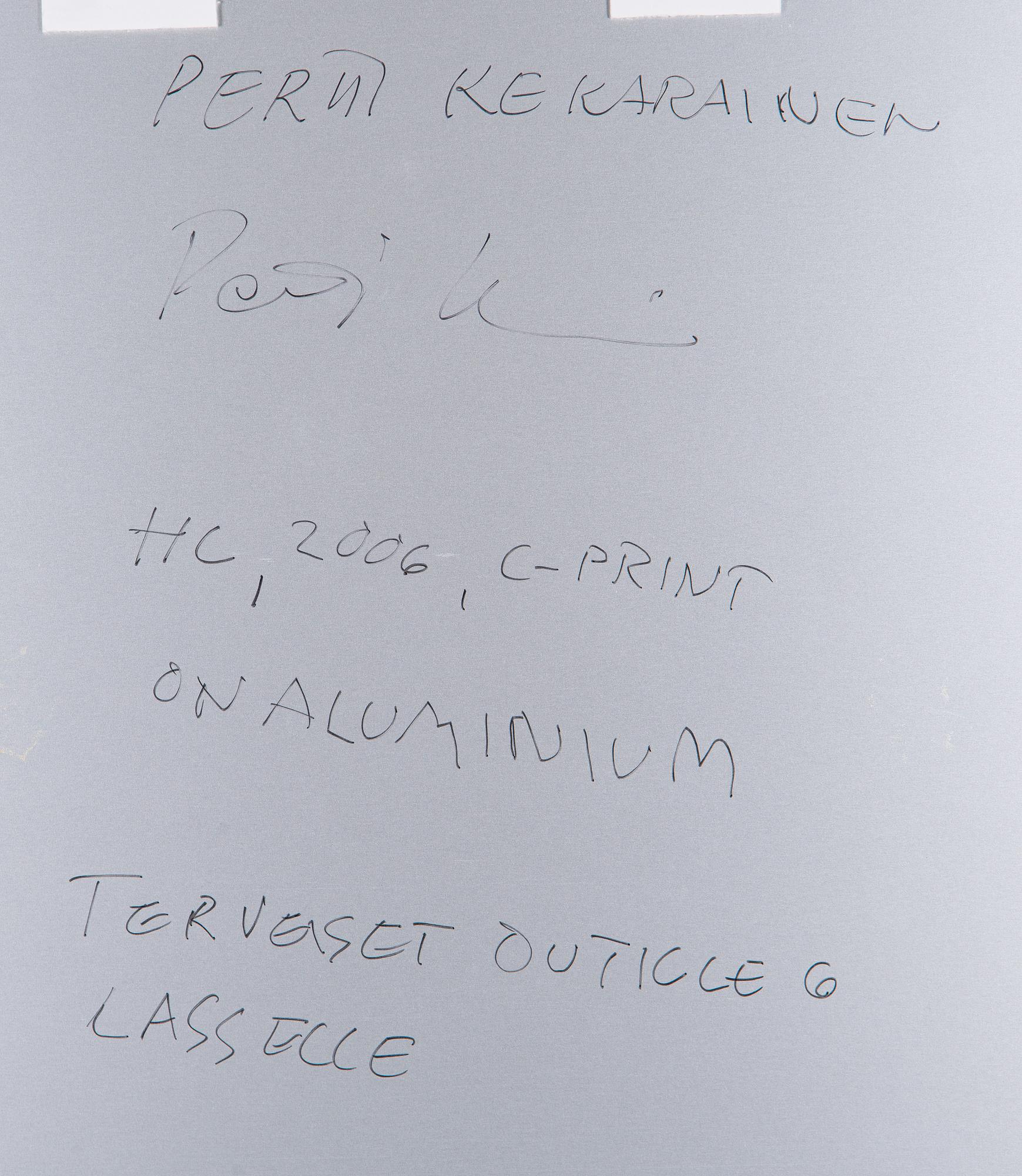 Pertti Kekarainen, Untitled.