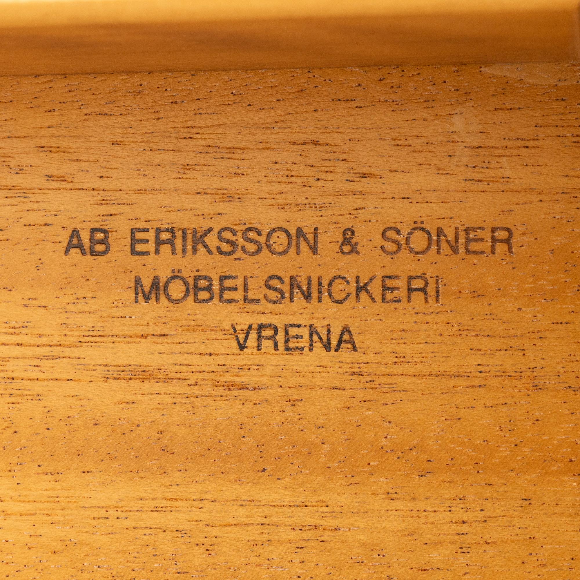 Josef Frank, coffee table, model B 2139, Svenskt Tenn, after 1985.