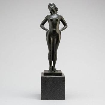 CARIN NILSON, Sculpture, bronze. Signed and with foundry mark. H: 39 cm.