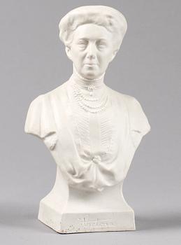 BYSTER, ett par. Parian, Rörstrand. 1800/1900-tal.