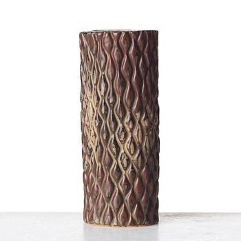 Axel Salto, a stoneware "Sung glaze budding style" vase, Royal Copenhagen, Denmark 1964.