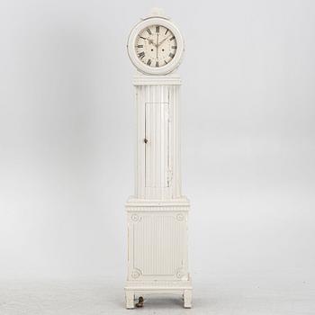 A 19th century longcase clock.