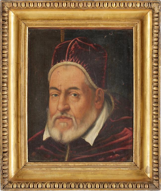 OKÄND KONSTNÄR, olja på duk, 1700/1800-tal.