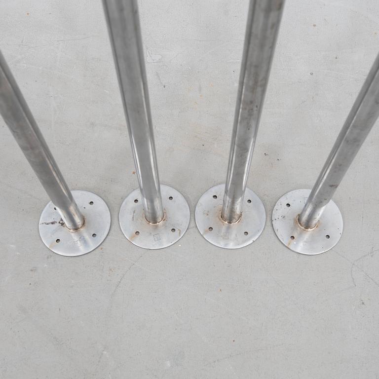 Poul Kjaerholm, Bordsben, 4 st, för bord "PK-41", Danmark.