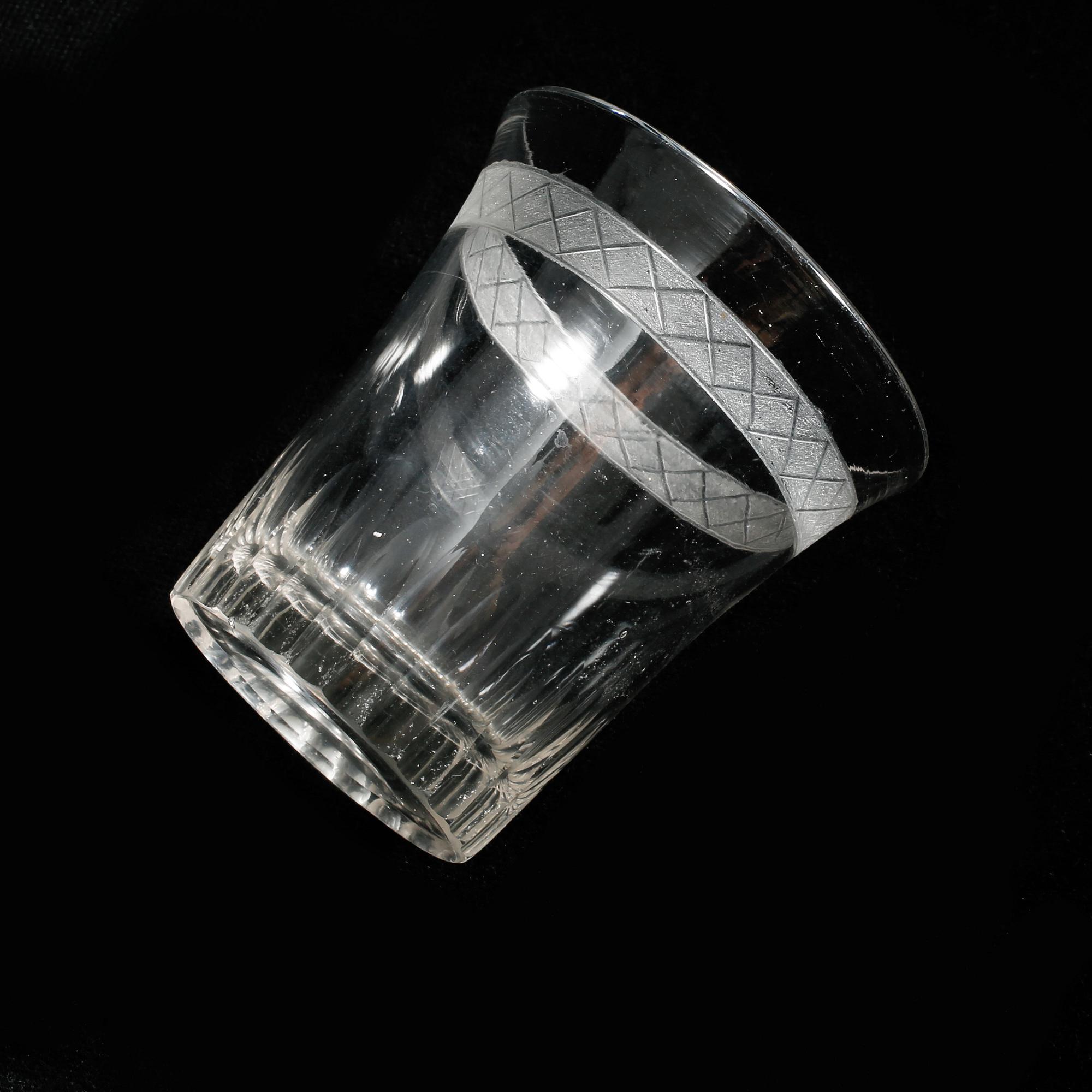 SELTERGLAS, 12 st, 1800-tal.