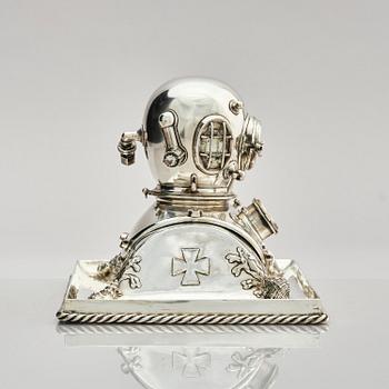 Firma Anton Michelsen, skulptur, sterling silver, Köpenhamn 1923.
