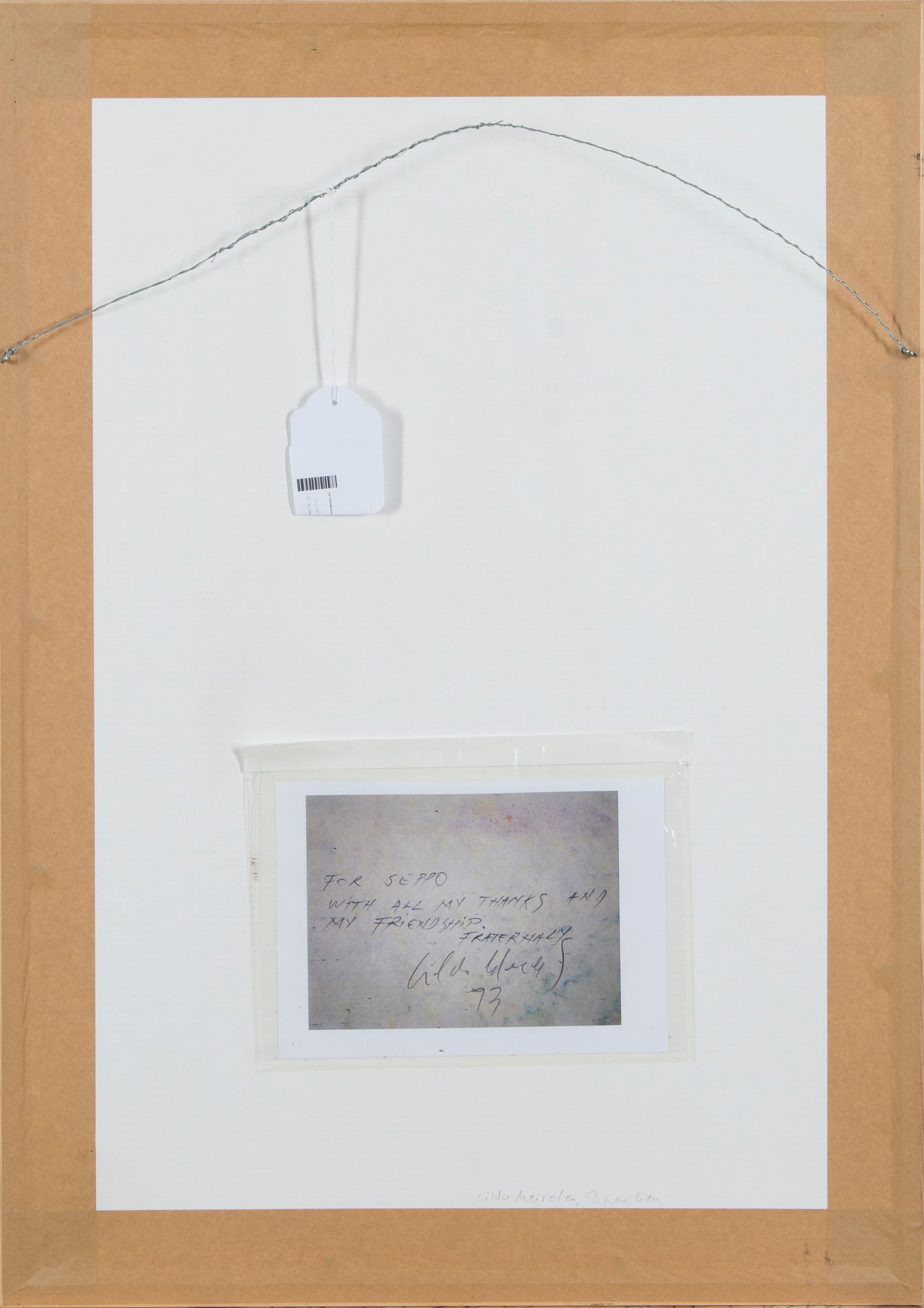 CILDO MEIRELES, UTAN TITEL.