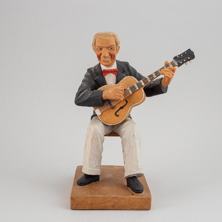 HERMAN ROSELL, sculptures, 3, wood, signed and dated 1950.