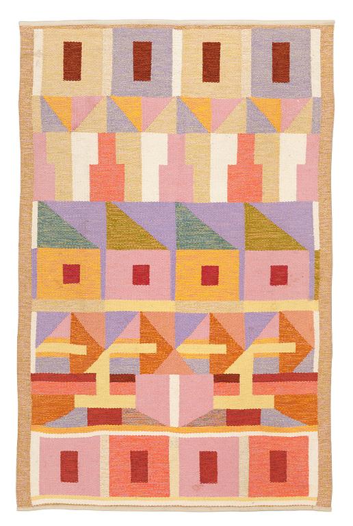 Agda Österberg, MATTA, rölakan, osignerad, ca 209 x 135,5 cm, tillskriven Agda Österberg.