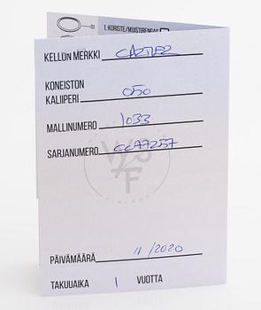 Cartier, Pasha, Power Reserve, wristwatch, 38 mm.