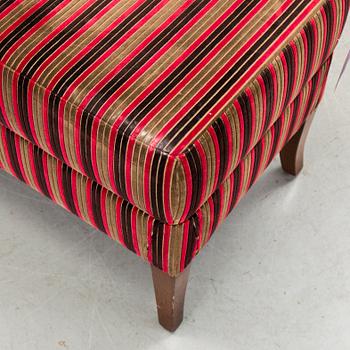 A 21st century footstool. Selva Style International Furniture, Italy.