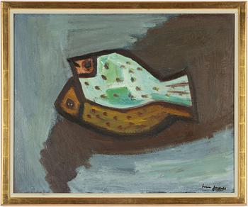 Ivan Jordell, Stilleben med fiskar.