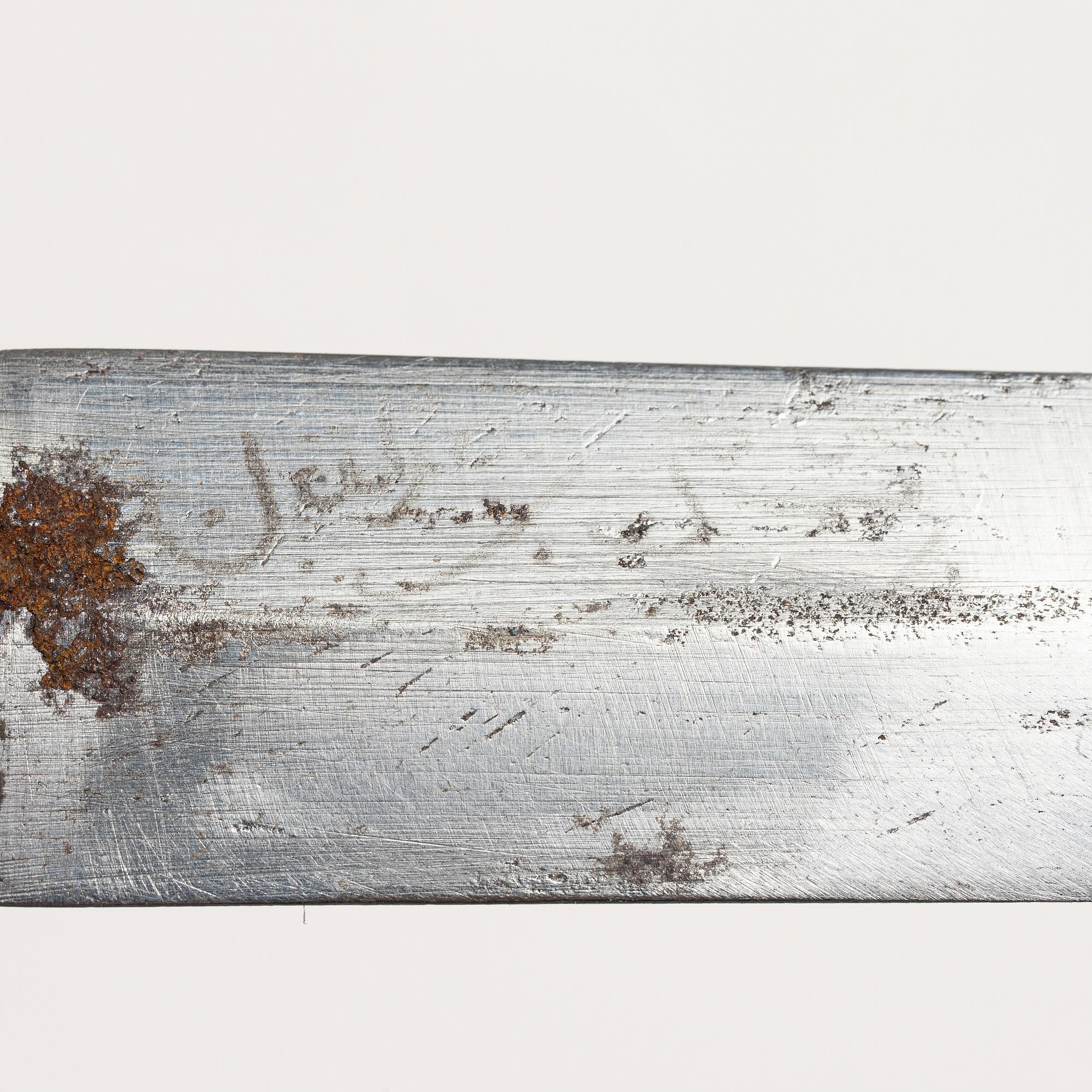 A silver niello miniature dagger, probably Caucasus, circa 1880-1890.