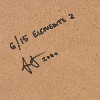 Jenni Porkka, C-print på kapaskiva, signerad 6/15, 2020 a tergo.