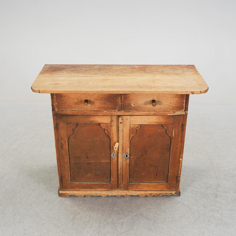 A mid 19th century cupboard.