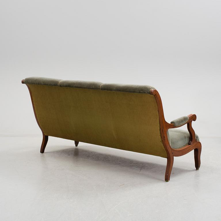 A set of 9 pieces of furniture, probably France and mid 19th century.