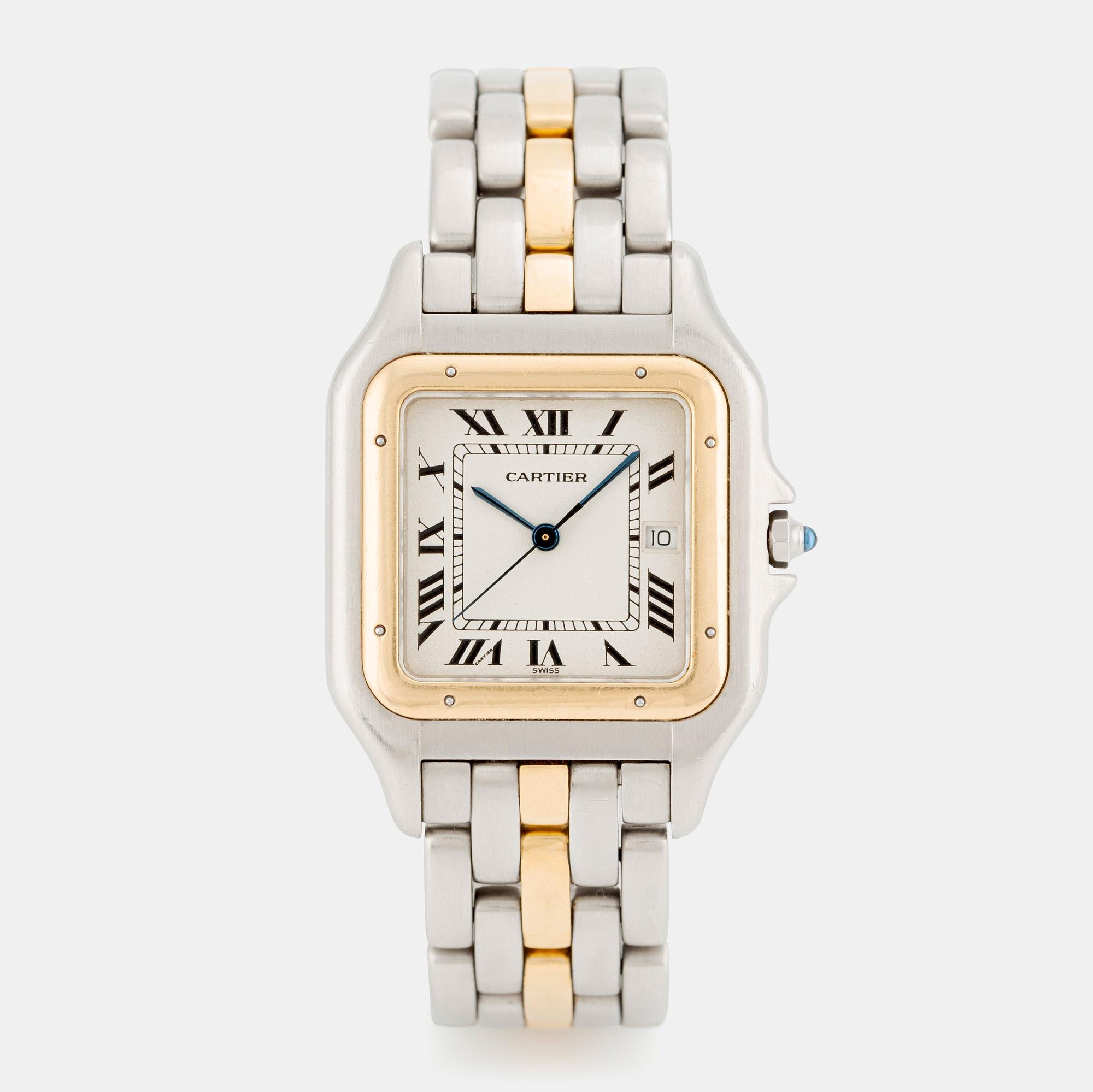 Cartier, Panthère, "One Row", ca 1990.
