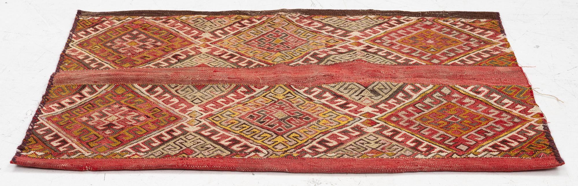 An antique soumak 'Bagface', ca 90 x 61 cm, Probably Cappadocia.
