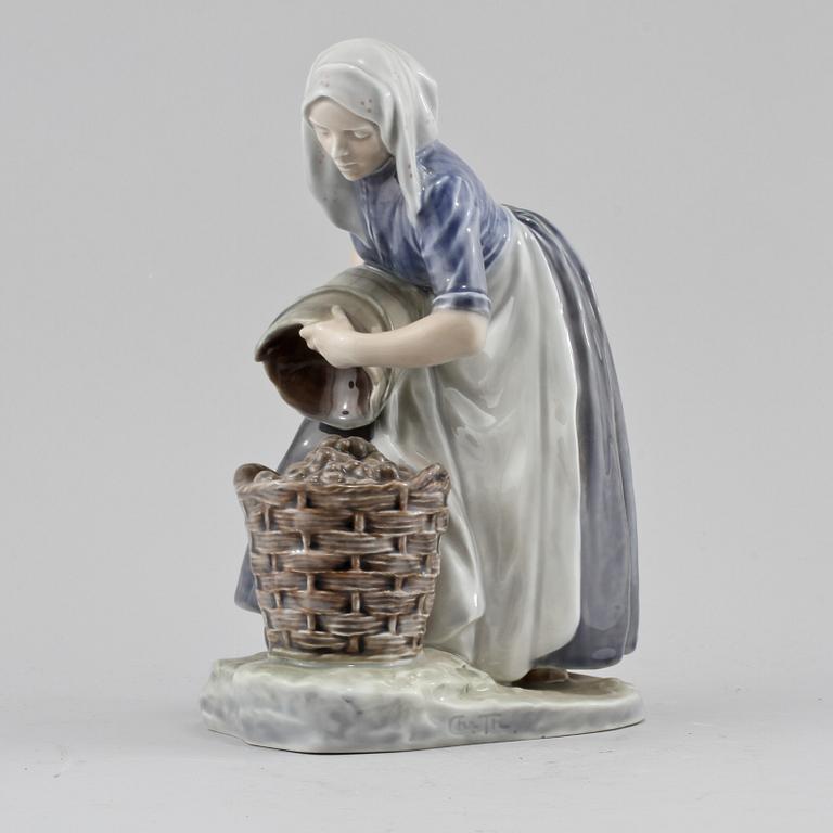 FIGURIN, porslin, Royal Copenhagen, 1900-talets andra hälft.