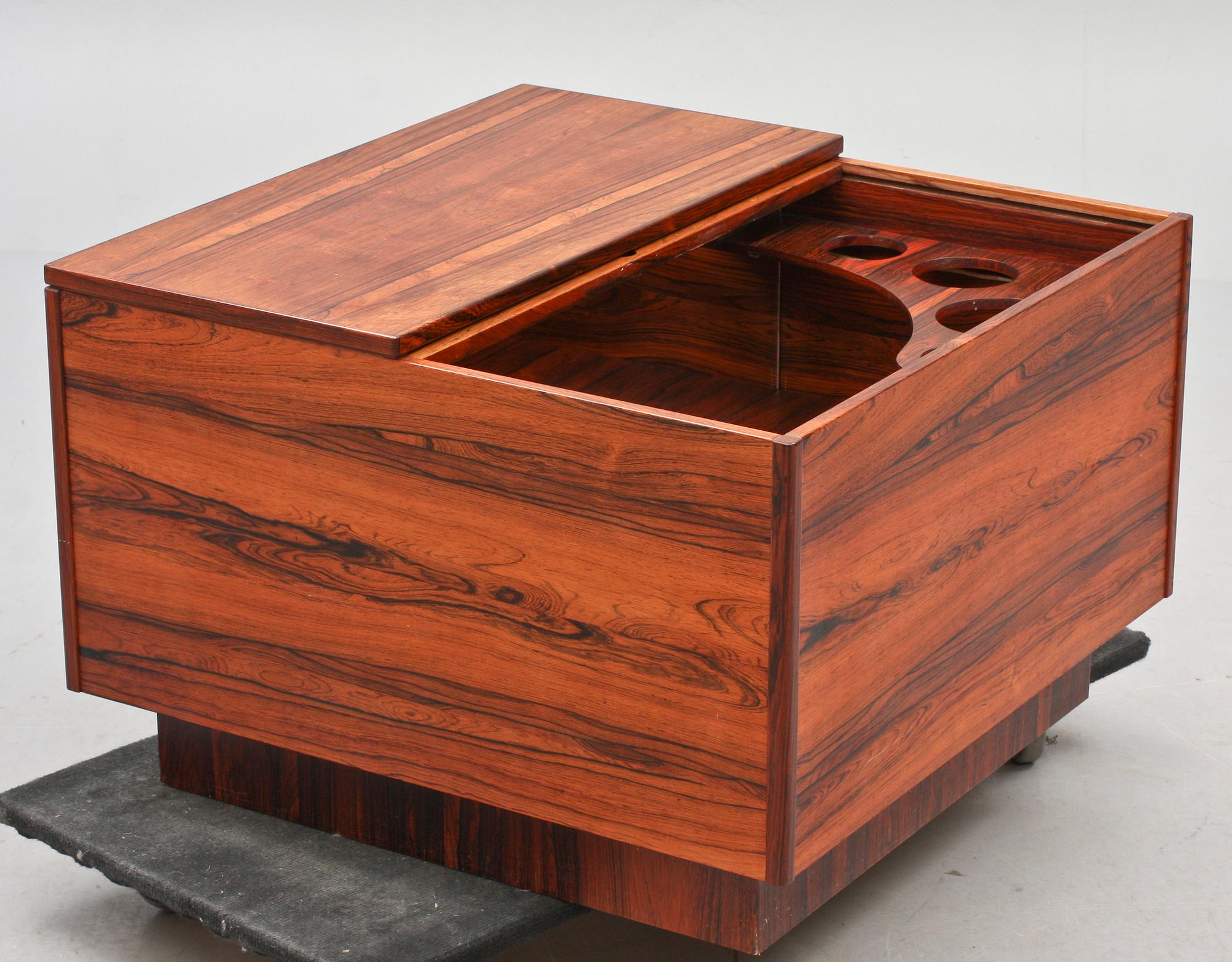 SOFFBORD/BARSKÅP, Silkeborgs möbelfabrik, 1960/70-tal.