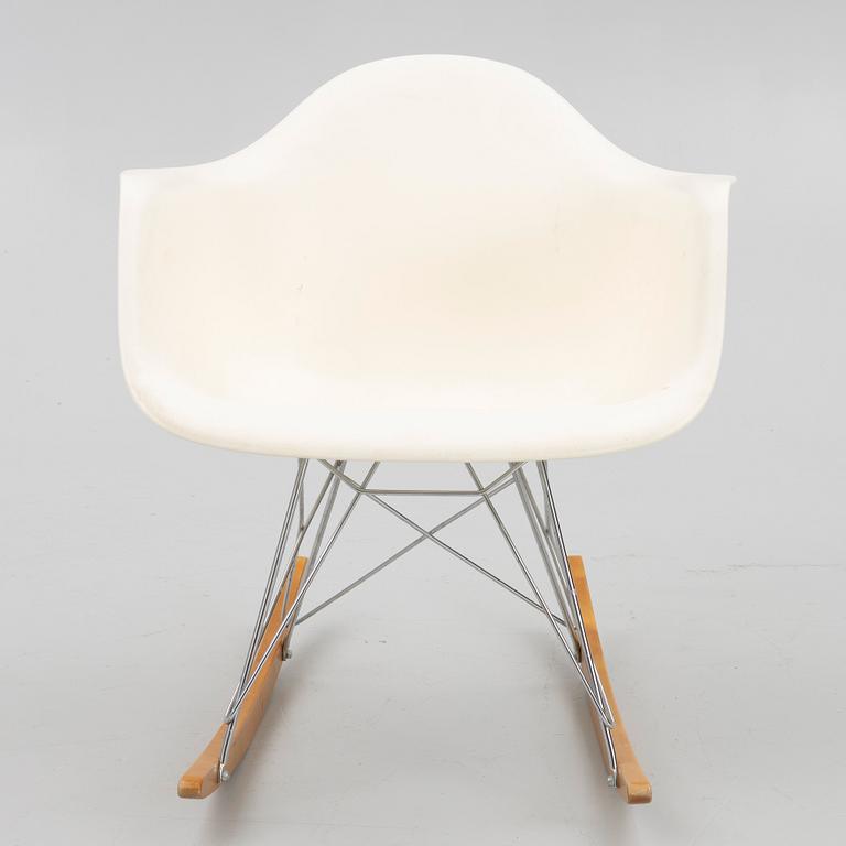 Charles & Ray Eames, an 'RAR' plastic armchair, Vitra, 2012.