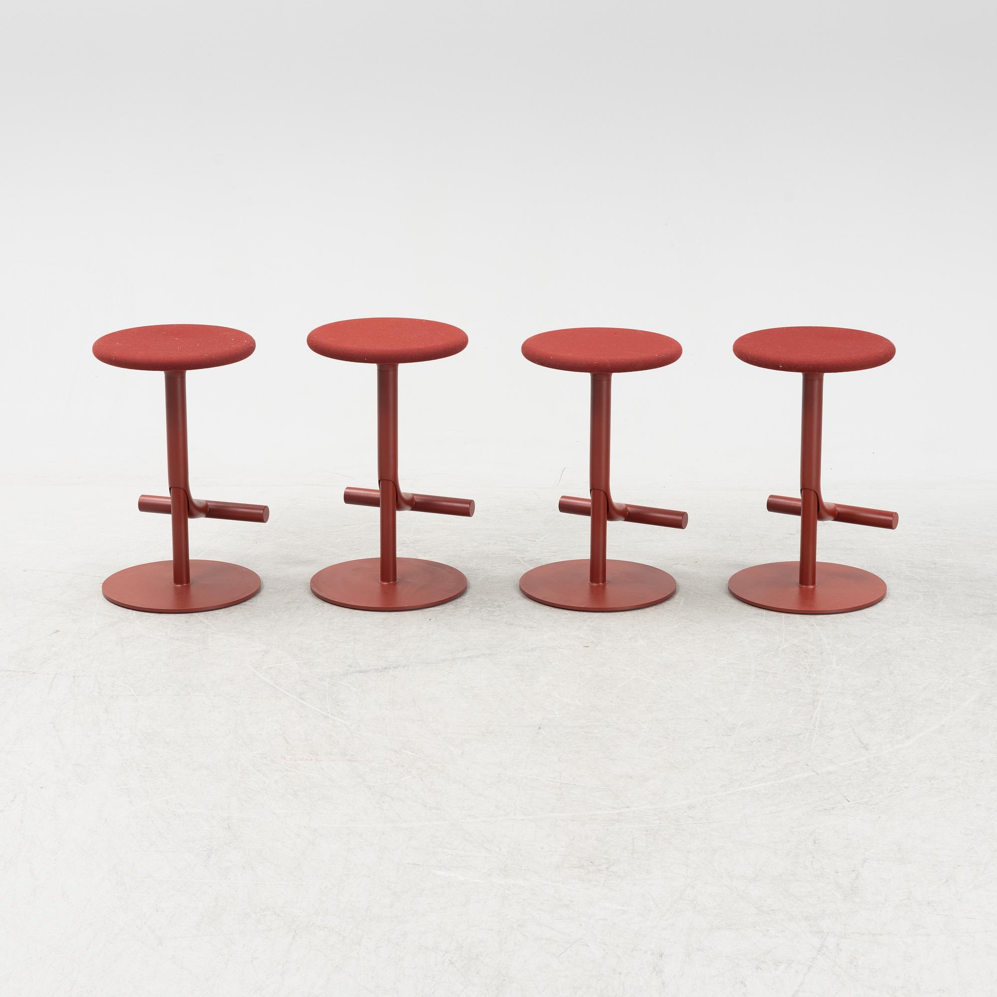 Andersson & Voll, barstolar, "Tibu", 4 st, Magis.