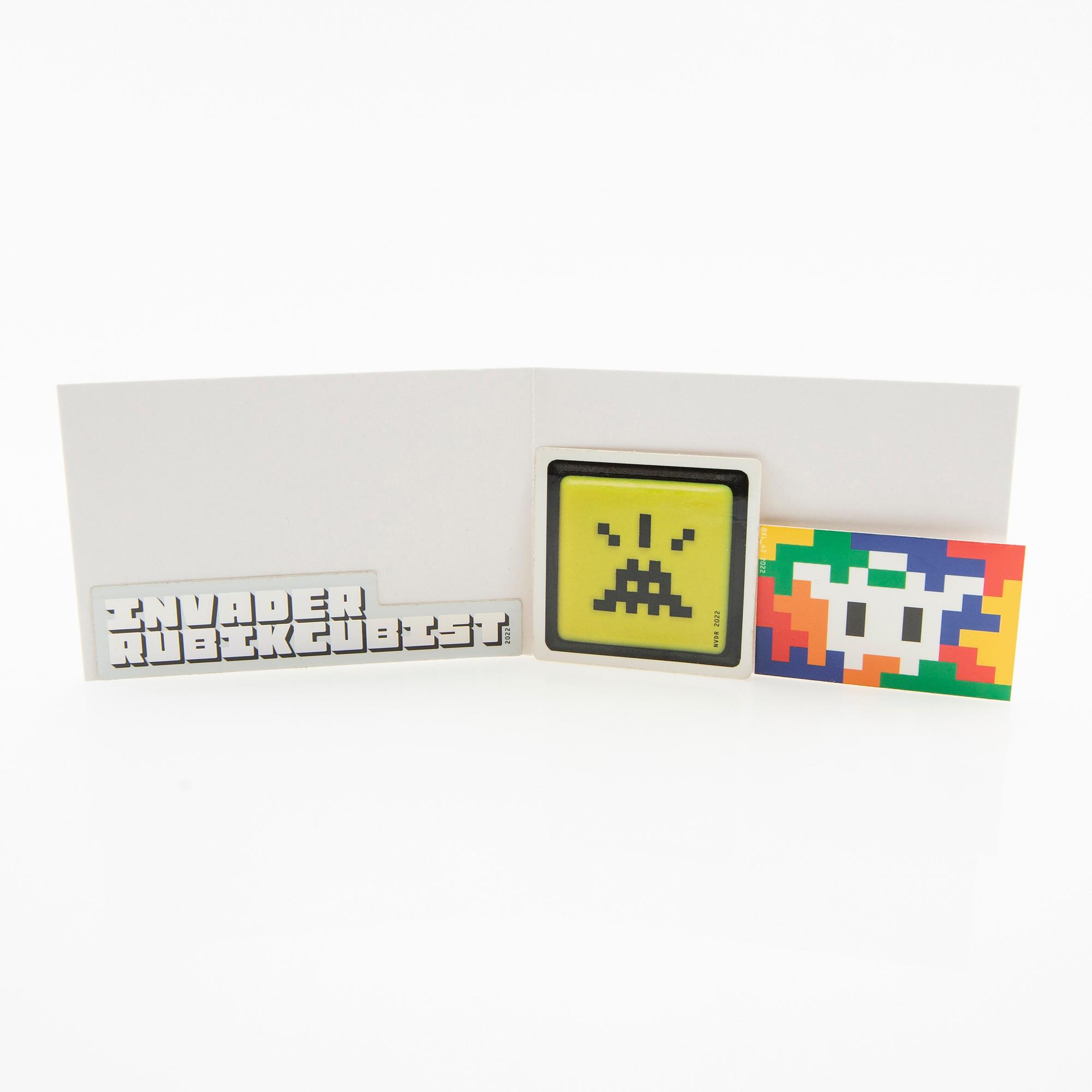Space Invader, "Invader rubikcubist".