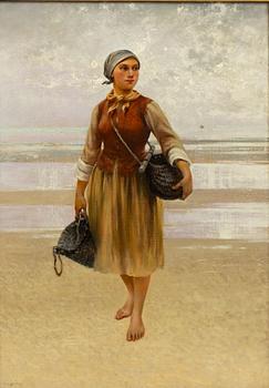 August Hagborg, Oyster picker.