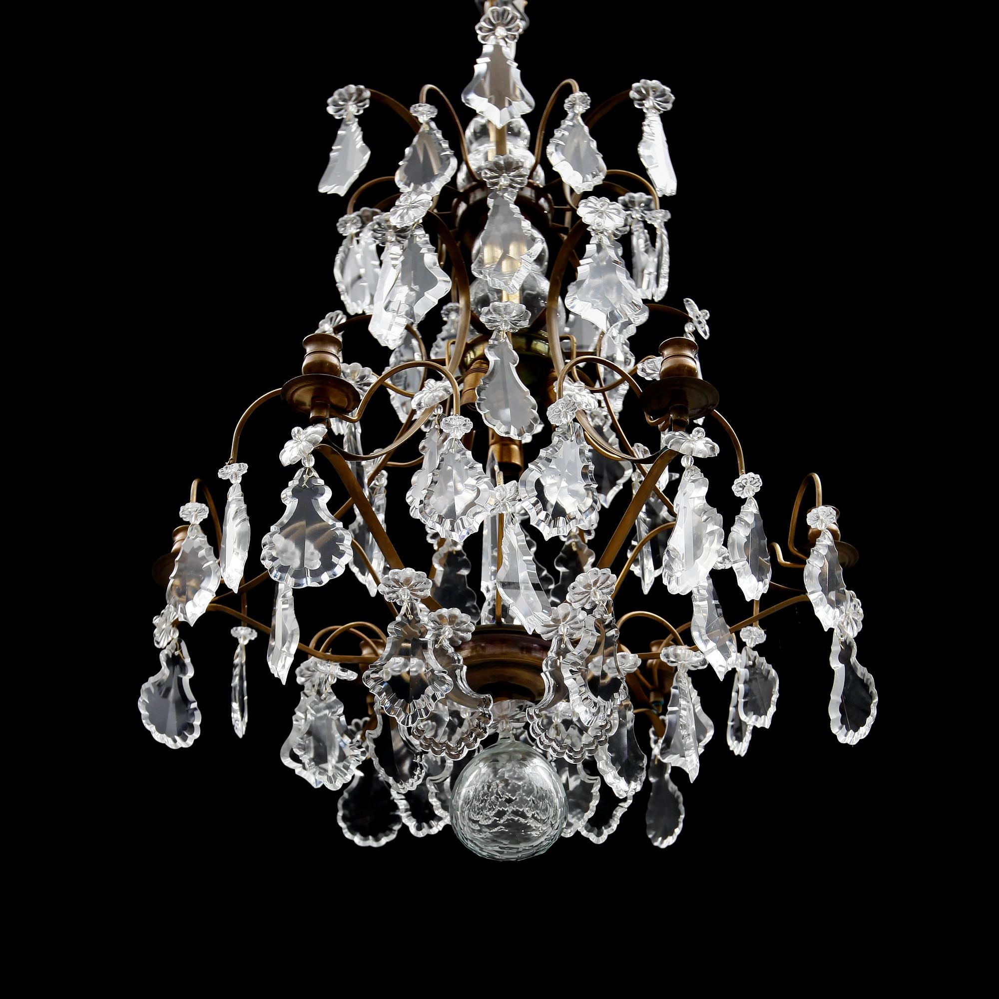 LJUSKRONA, barockstil, 1900-talets andra hälft.