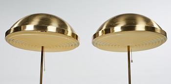 GOLVLAMPOR, 2 st, Bergboms, 1900-talets andra hälft.