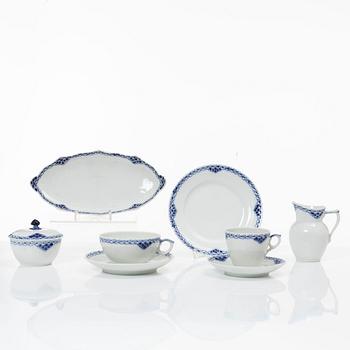 Royal Copenhagen, servisdelar, 26 st, "Princess", Danmark.