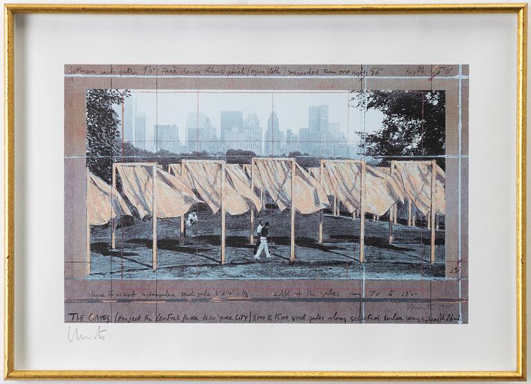 Christo & Jeanne-Claude, "The Gates (Project for Central Park, New York City)".