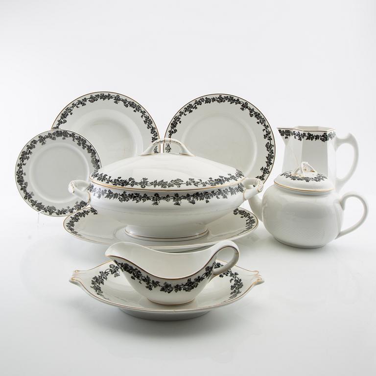 A Dinner service, ca. 51 pieces, model "Dec 2396" Gustavsberg, Sweden early 20th century.