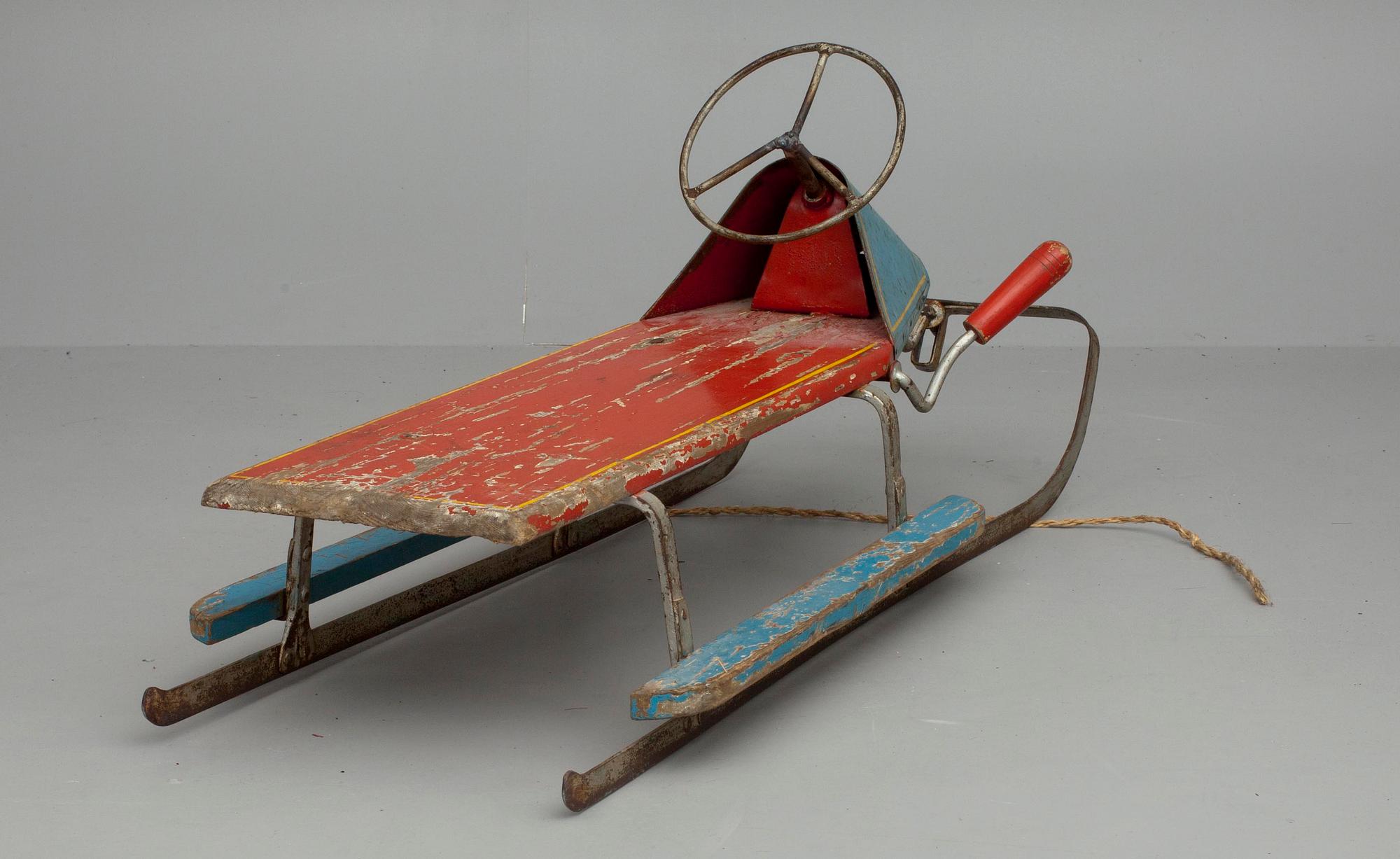 RATTKÄLKE, trä och metall, 1900-talets mitt.