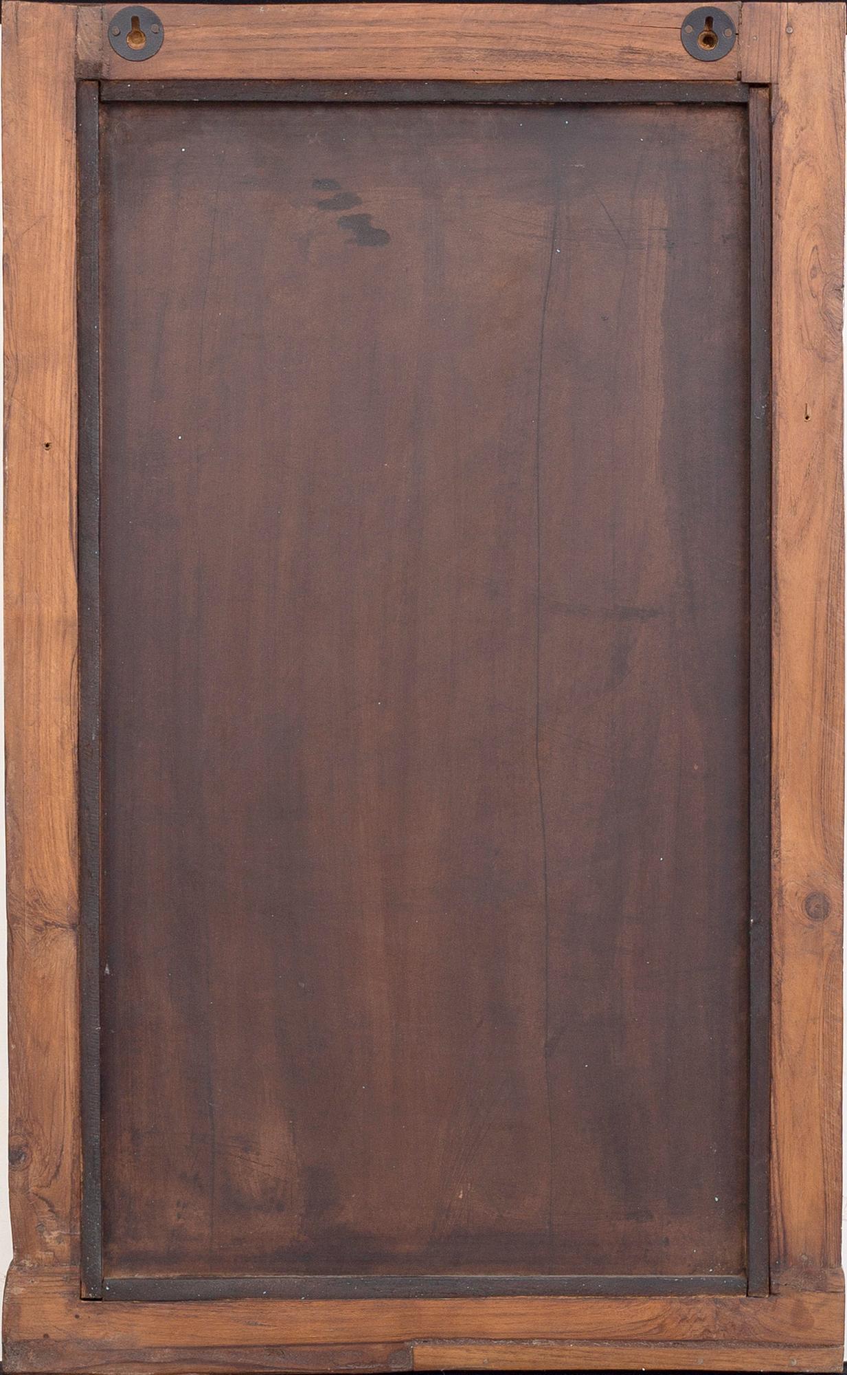 A 20th century mirror from India.