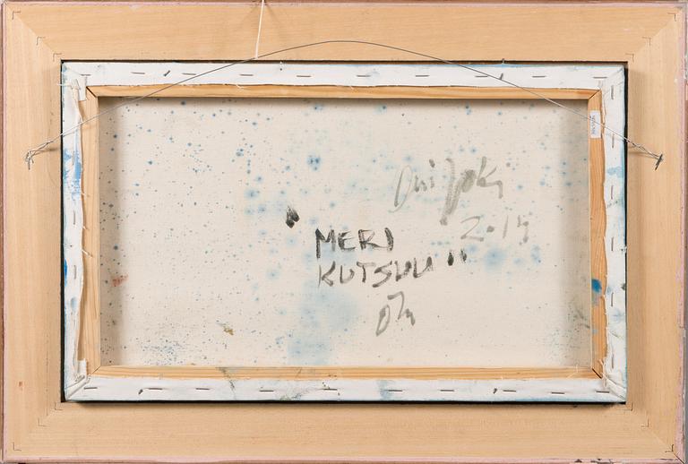 OLLI JOKI, olja på duk, signerad och daterad 2014.