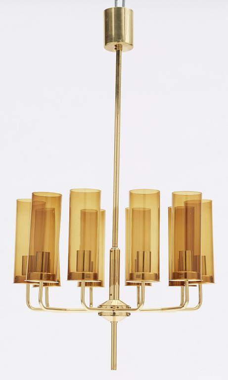 TAKKRONA, mässing, Hans Agne Jakobsson, Markaryd, 1900-talets andra hälft, h ca 100.