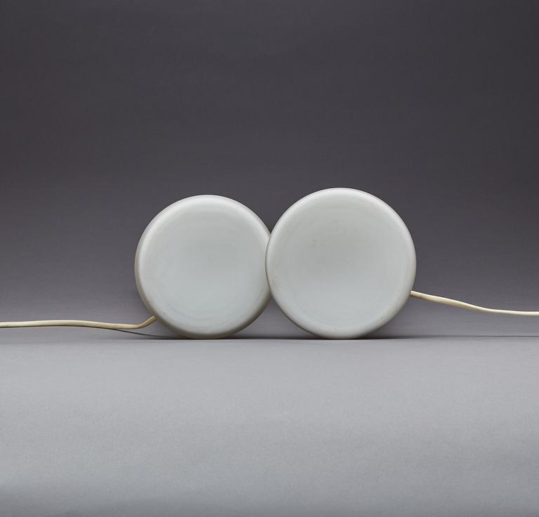 BORDSLAMPOR, ett par Luxus.
