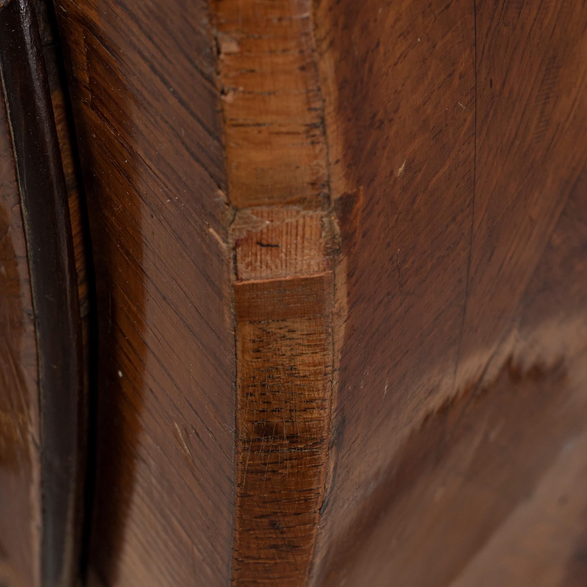 a mid 1700's rococo chest of drawers.