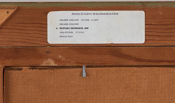 Helmer Osslund, 'Hustak i Honfleur' (Rooftops, Honfleur).