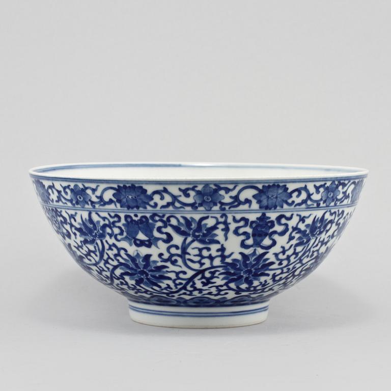 SKÅL, porslin, Kina, 1900-tal.