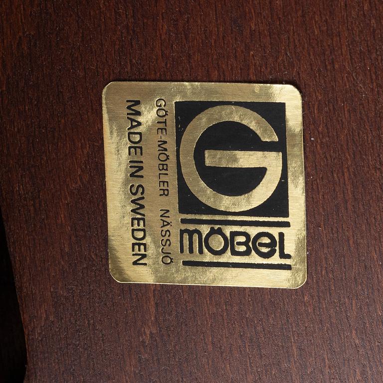 A swivel armchair, Göte Möbel, second half of the 20th century.