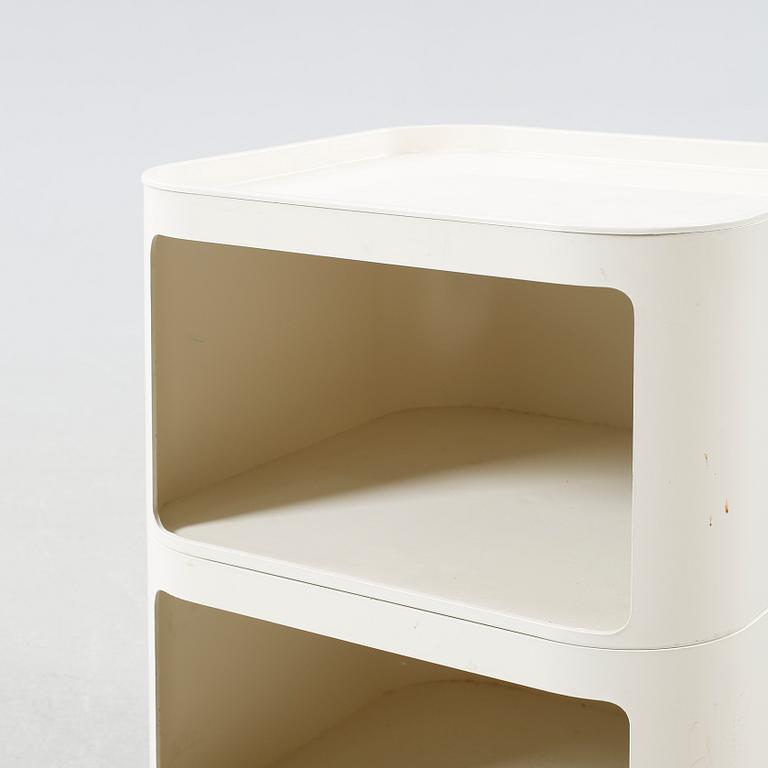 A plastic bedside table "Componibili", Anna Castelli-Ferrieri for Kartell, Husqvarna.