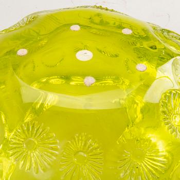 Elna Melusine Jolom, a glass bowl Österlens Glashytta.