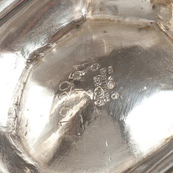 KAFFESERVIS, 3 delar. Silver.
Import, Hallberg 1913. Ca 1200g.