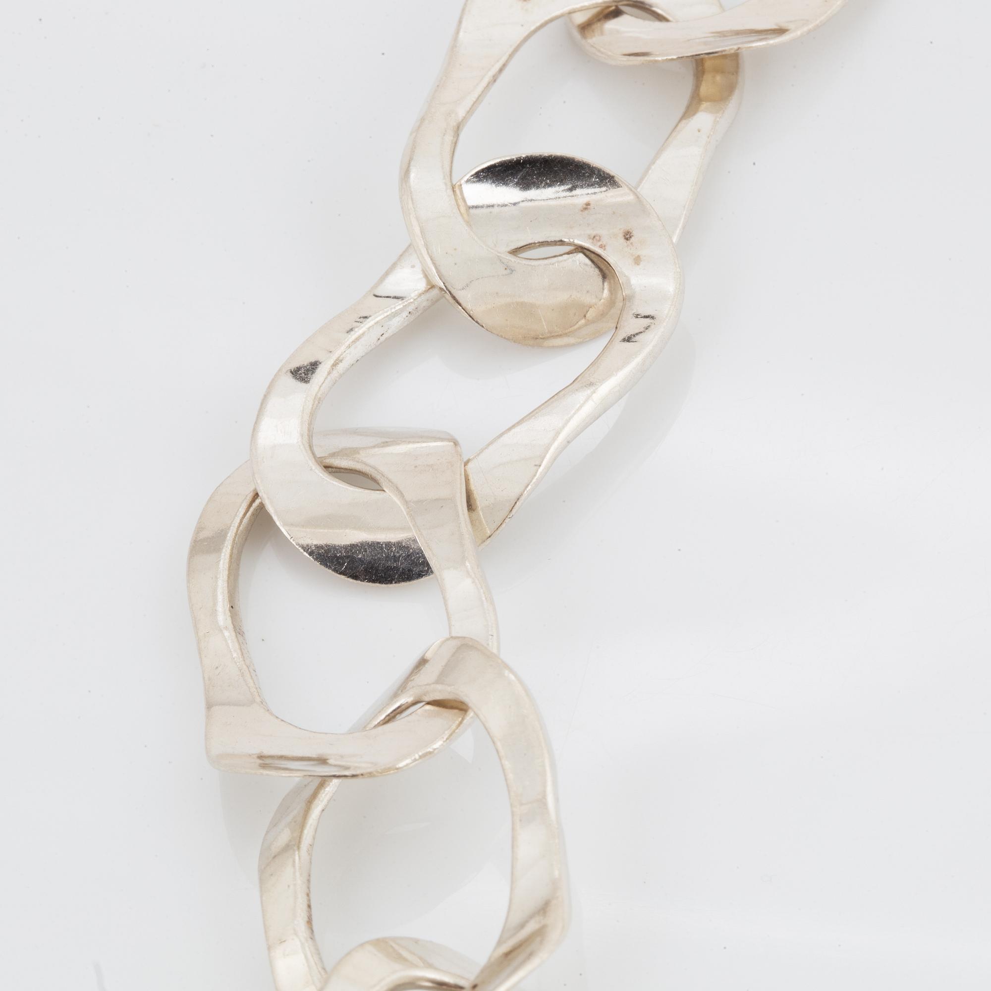 JAN EVE STENGÅRD, necklace, silver.